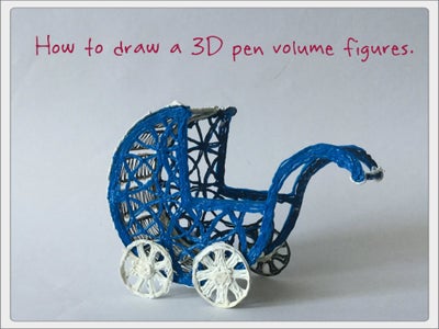 How to Draw a 3D Pen Volume Figures.