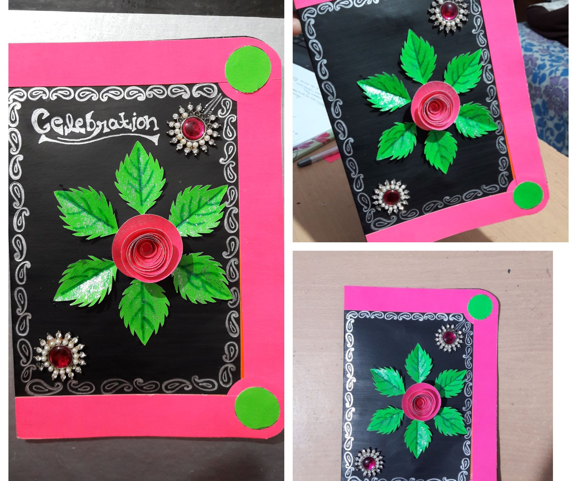 MAKE CELEBRATION CARD (NO PRINTING REQUIRED)