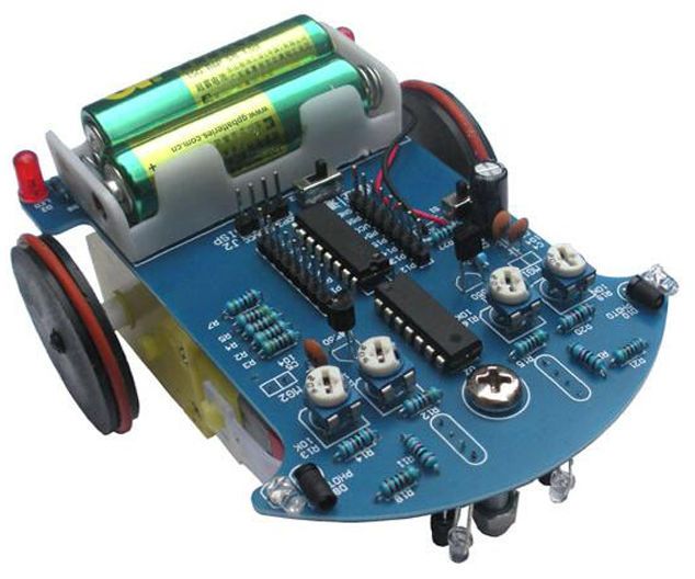 D2-3 Tracking & Obstacle Avoidance Smart Car DIY Kit