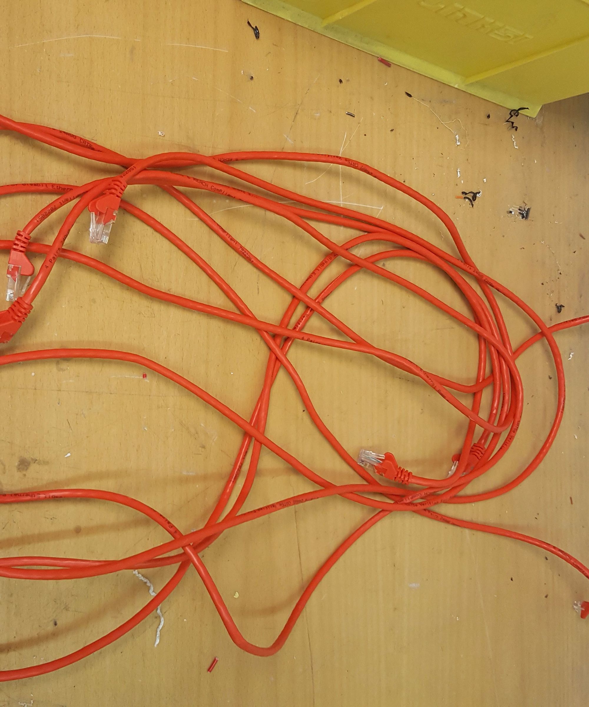 Zip-Tie Cable Management
