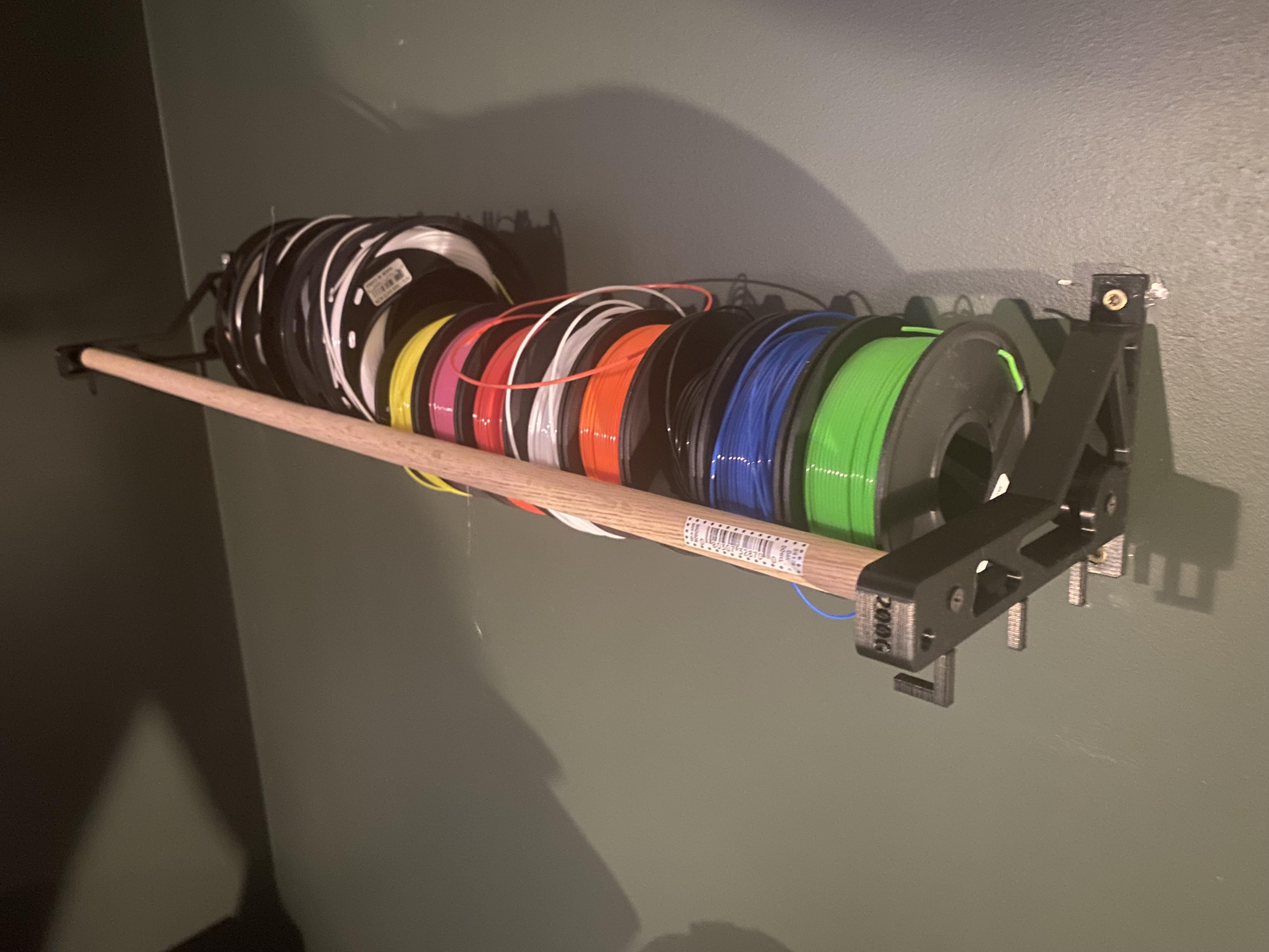 Filament Storage Rack : 3 Steps - Instructables