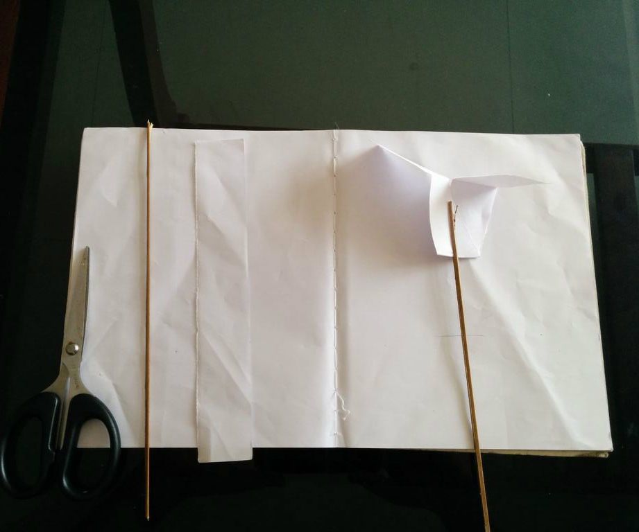 Paper and Stick Helicopter