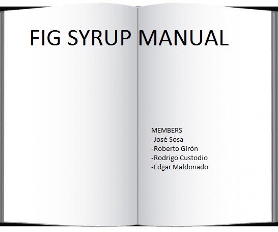 Fig Syrup