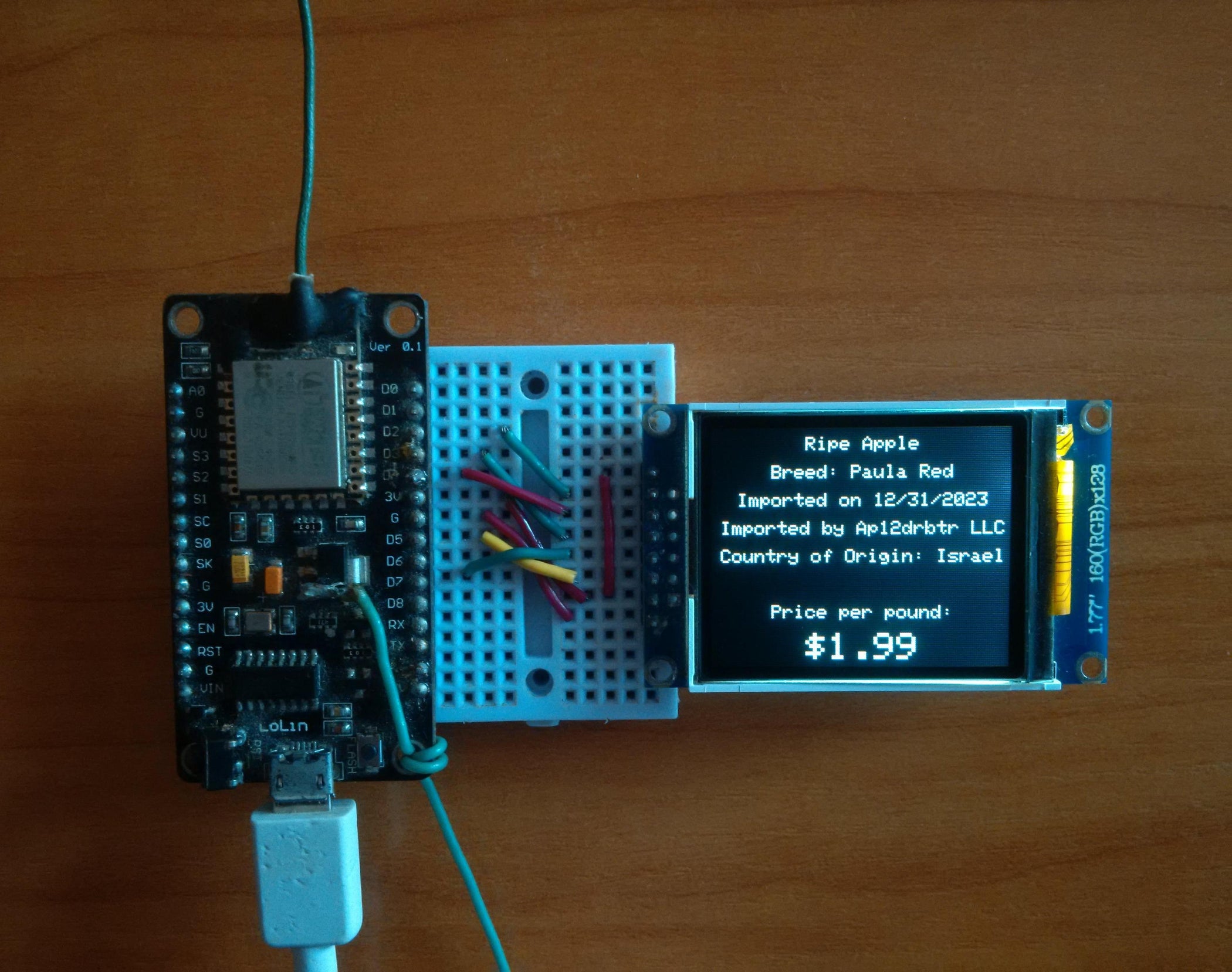 DIY IoT Electronic Shelf Label With Google Firebase : 14 Steps (with ...