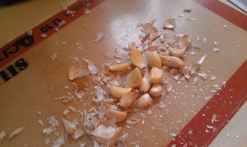 Peel Garlic Quickly With a Silpat