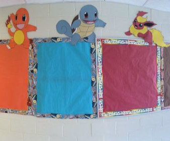 Construction Paper Pokemon Posters