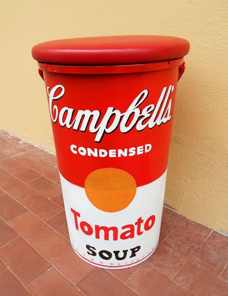 Campbell's Soup Stool