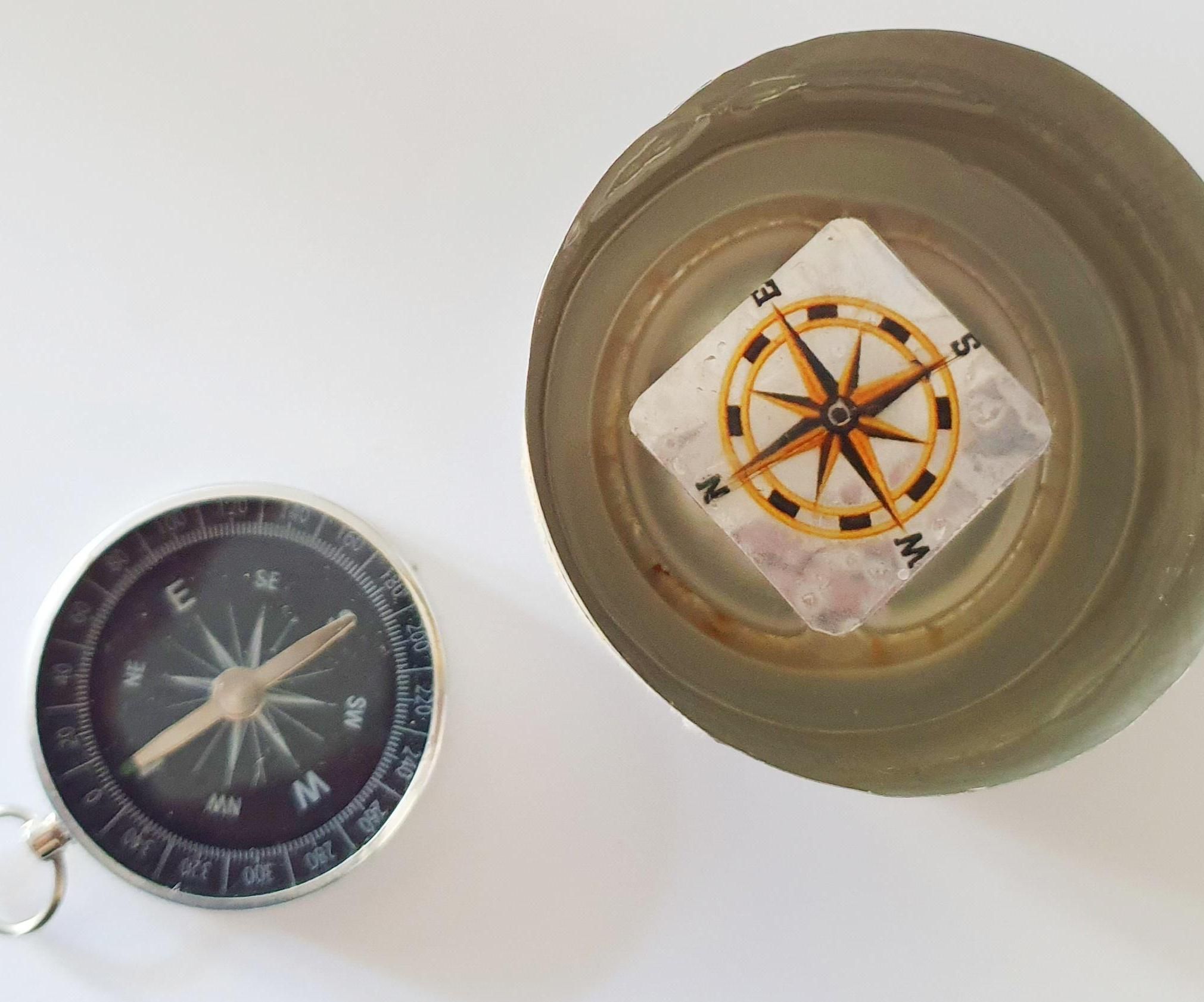 Beer Can Compass