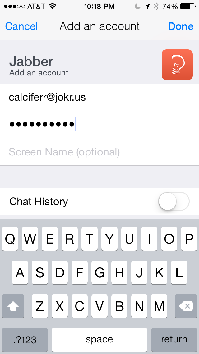 Enter Your Account Info