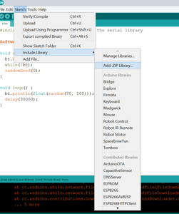 Getting M2X on Arduino IDE