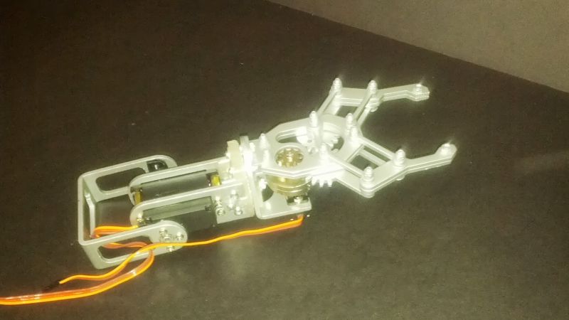 Robotics Claw Mounting Bracket