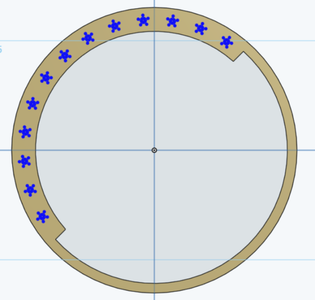 Creating the Mini Star Holes