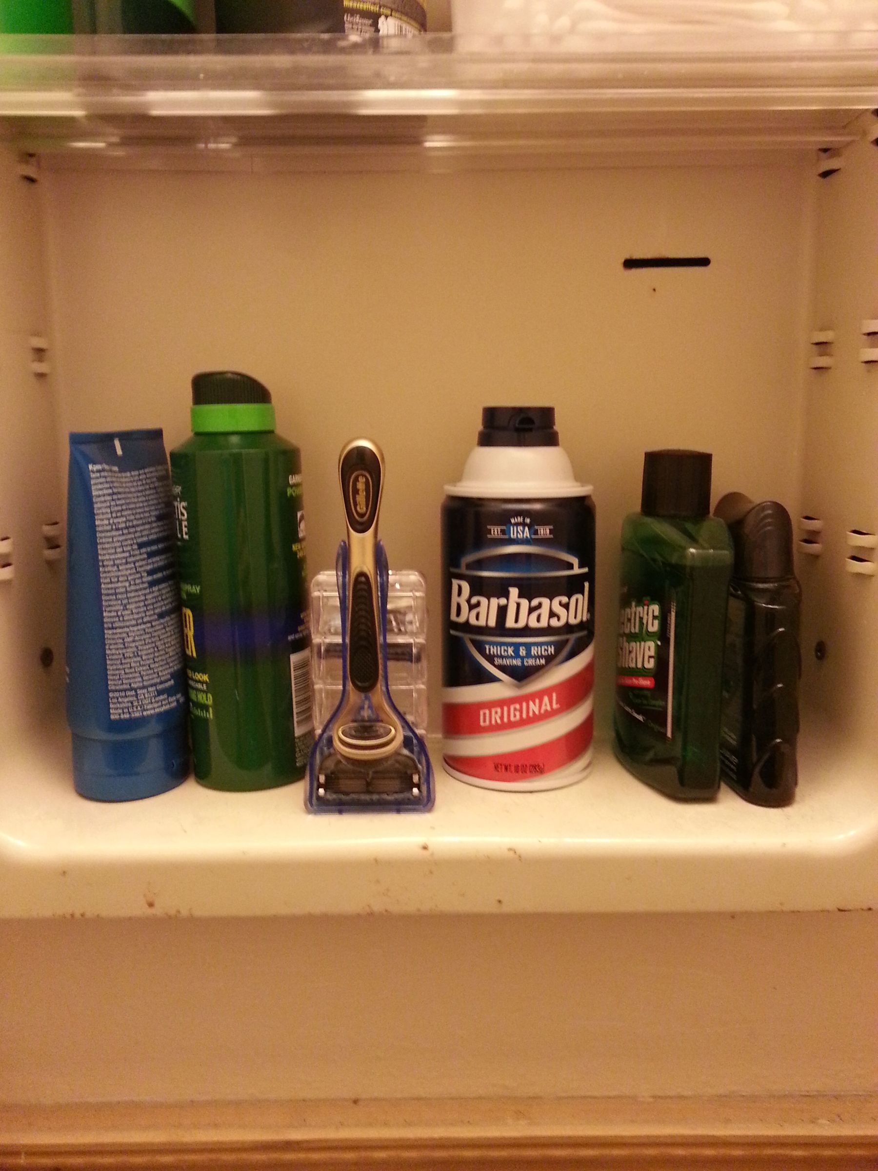 Secret Barbasol Can