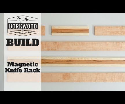 Magnetic Knife Rack | a DIY Tutorial