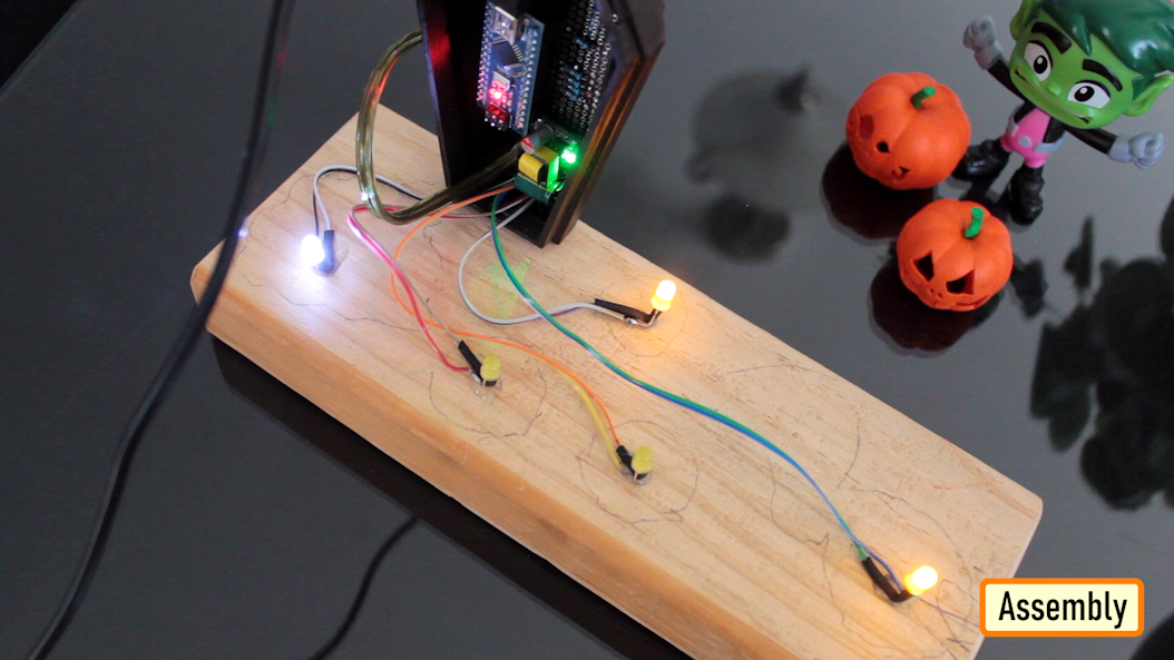 Arduino Cosplay Project 3D Printed Arduino Halloween Décor : 7 Steps - Instructables