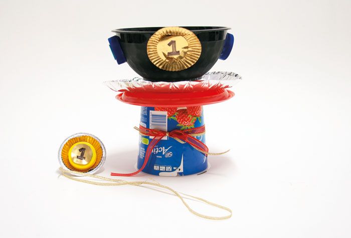 Makedo Olympic Medal & Trophy