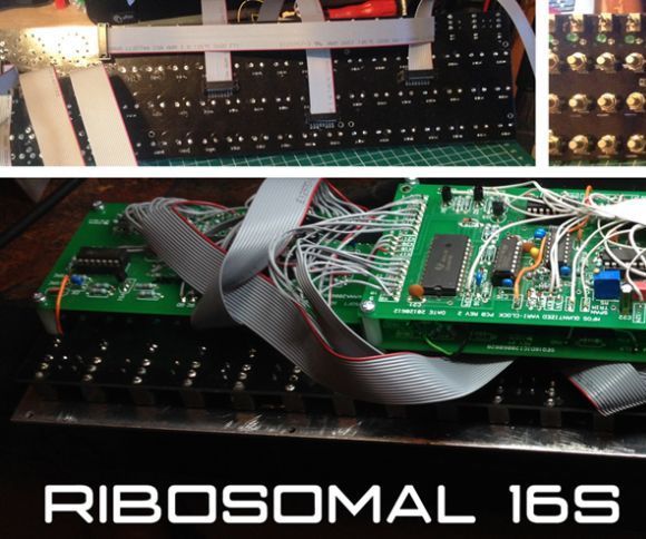 MFOS !6 Step Sequencer Front Panel and Pcb