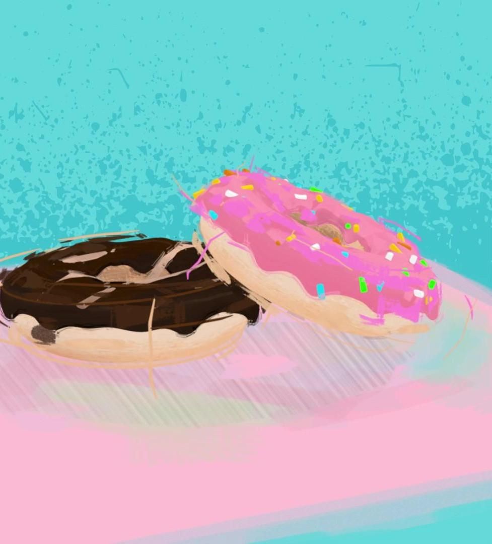 Painterly Donut in Blender