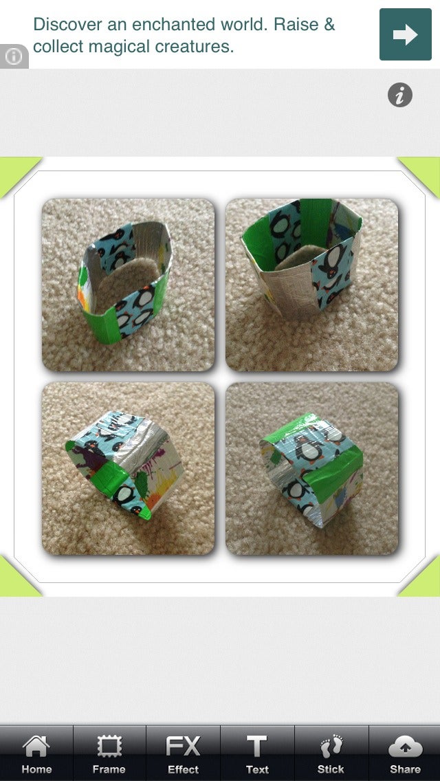 Reversible Duct Tape Bracelet
