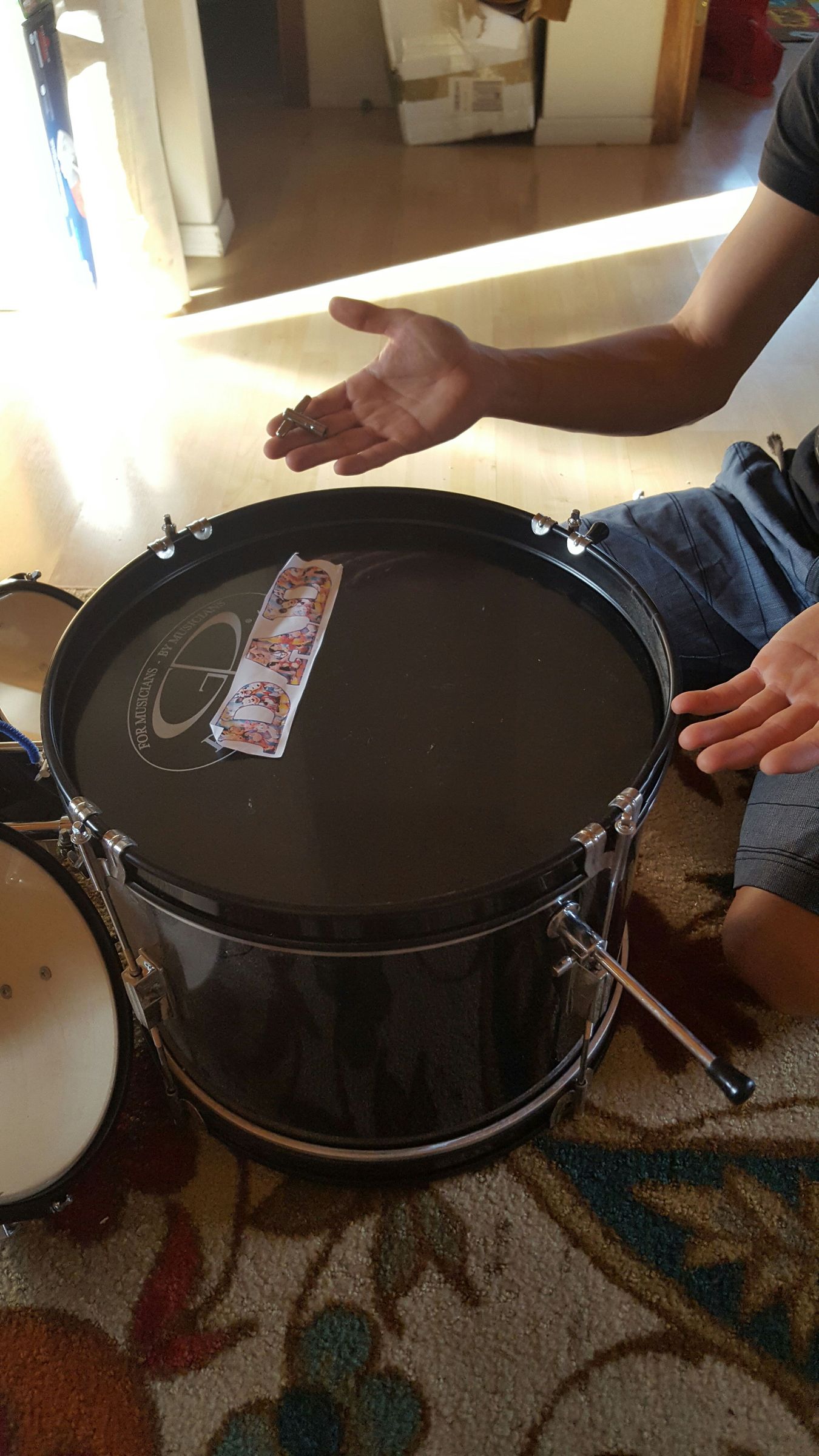 How Muffle a Children's Bass Drum Instructables