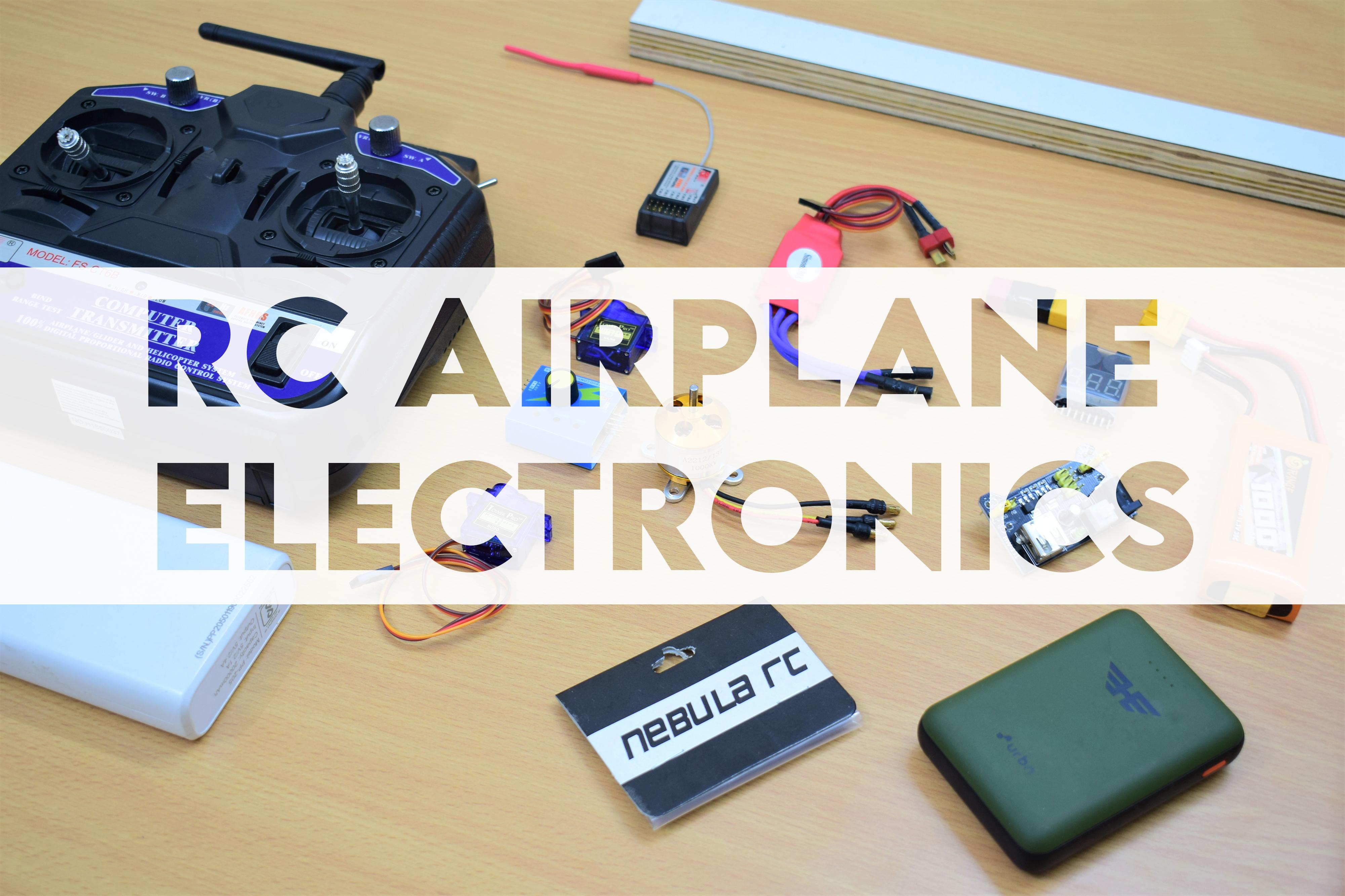 THE ELECTRONICS OF AN RC AIRPLANE 7 Steps Instructables