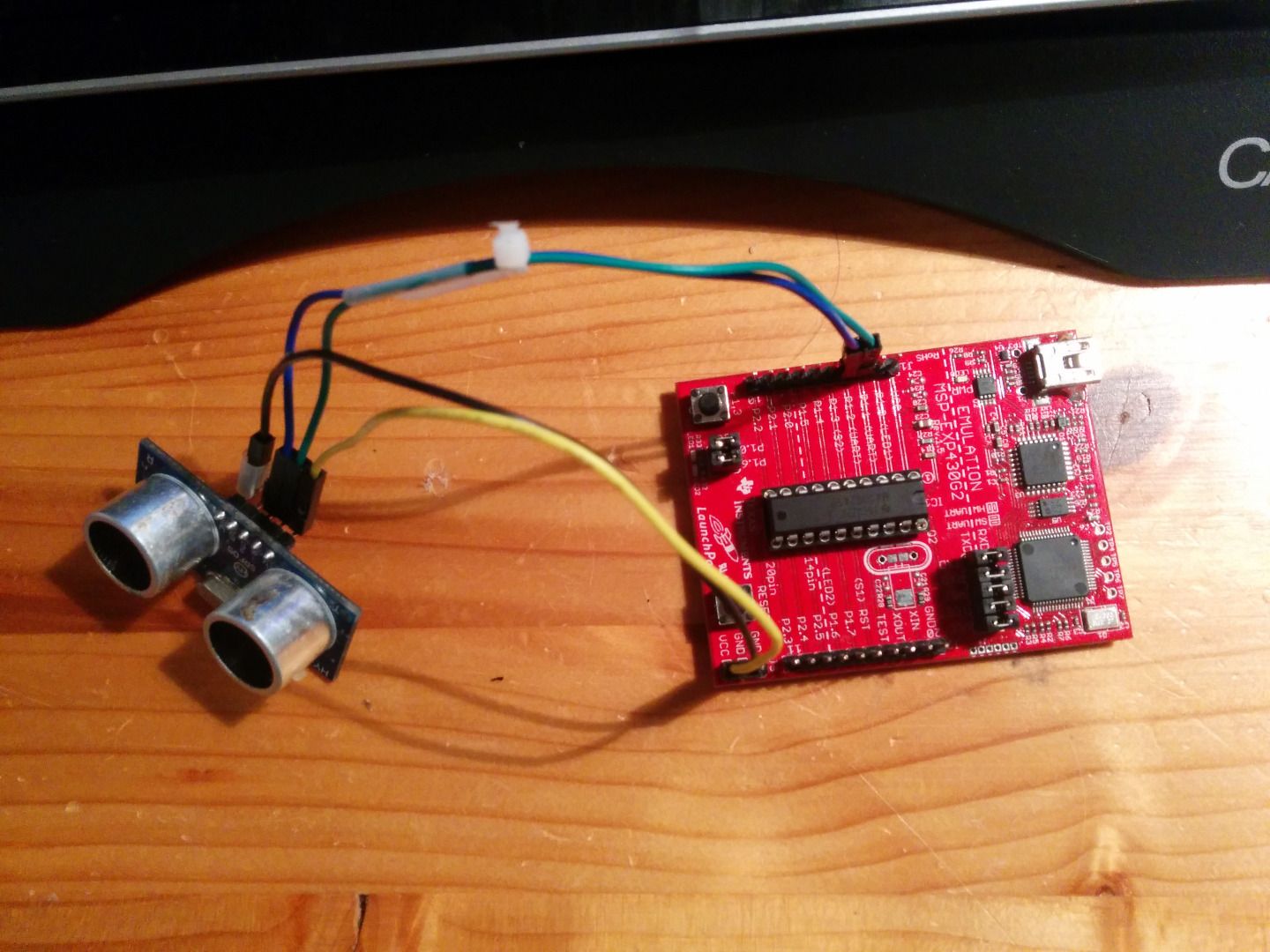 Ultrasonic Sensor with MSP430 and IAR/CCS