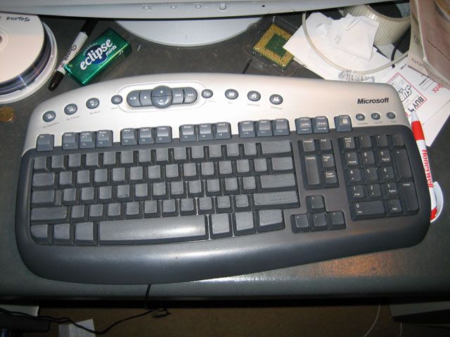 Quick and Dirty Das Keyboard (Blank Keyboard)