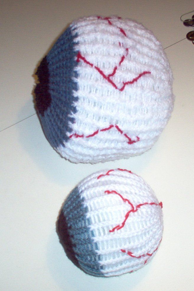 Knitted Eyeball