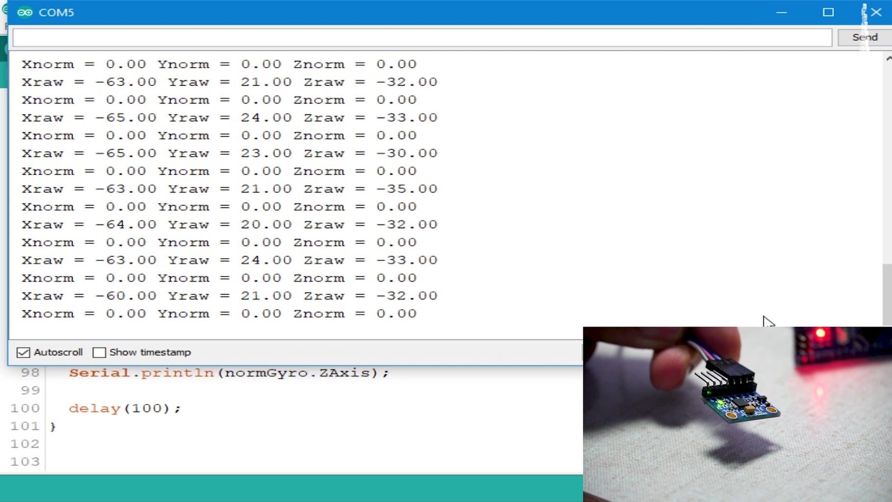 MPU 6050 Tutorial | How to Program MPU 6050 With Arduino : 8 Steps ...