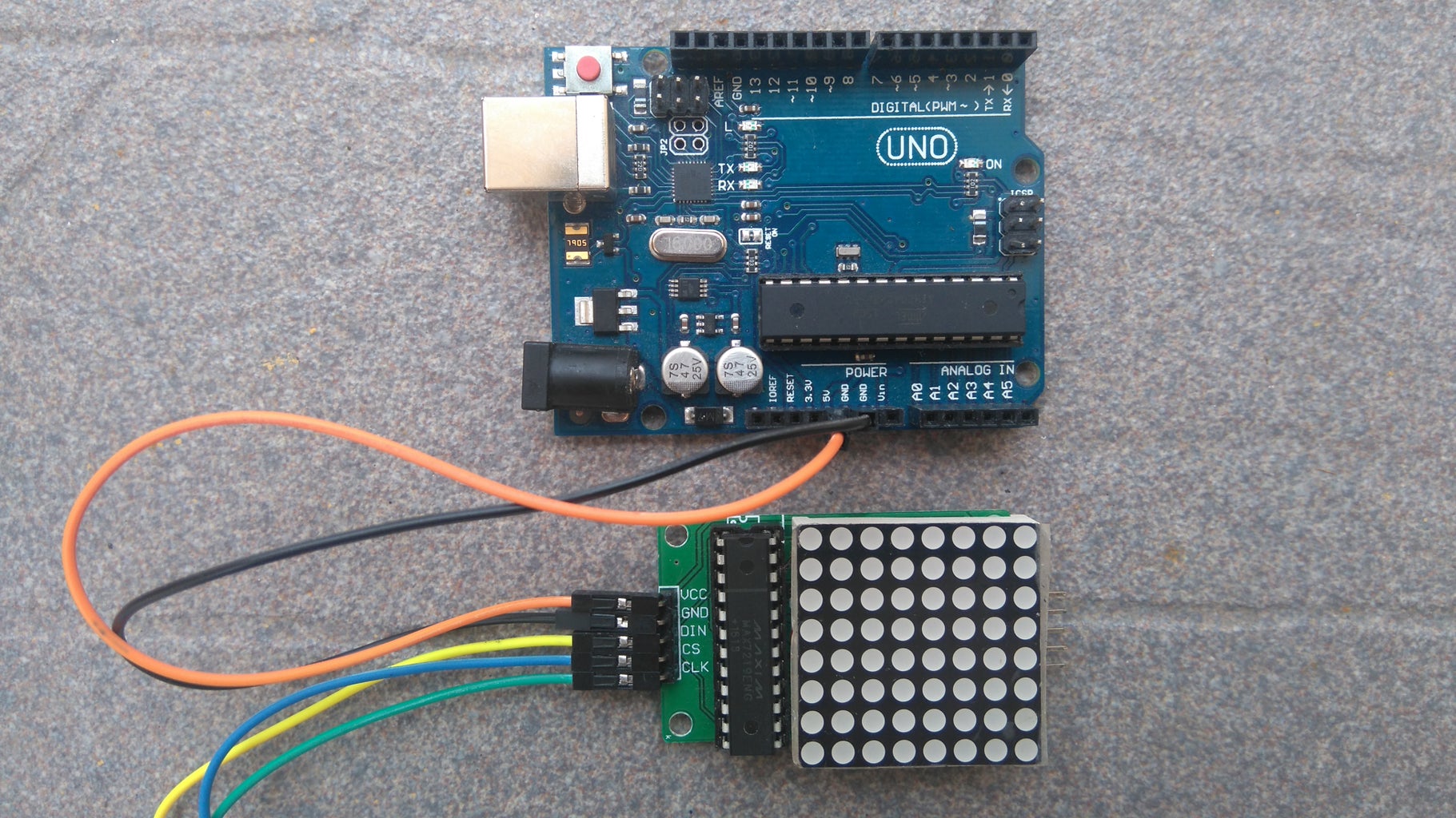 Arduino Led Matrix Connection With Utsource : 9 Steps (with Pictures ...