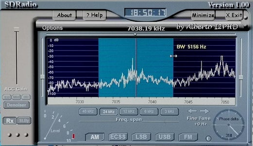 Sdradio PC Software
