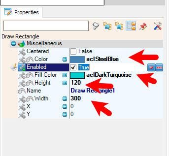 In Visuino Set Components