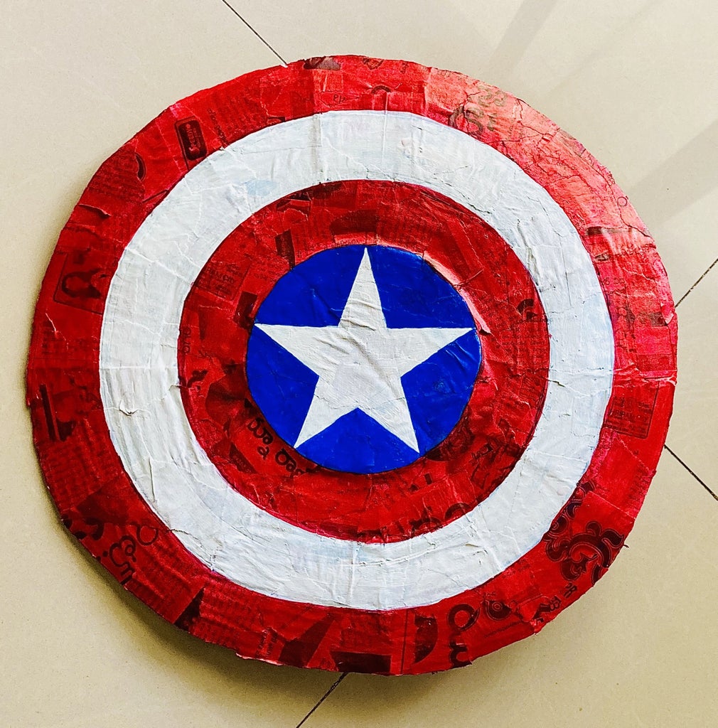 How To Make A Captain America Shield
