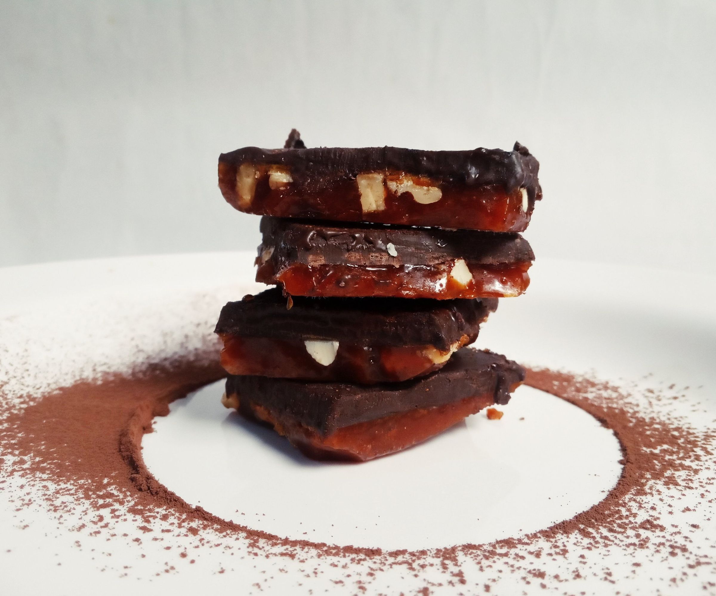 Smoked Paprika Chocolate Caramel Bars