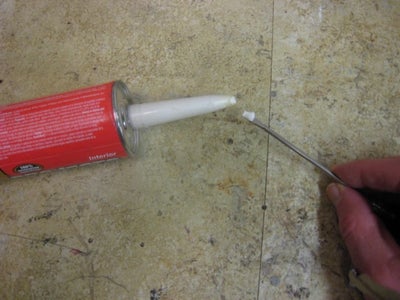 How to Reseal Open Caulk/Adhesive/Silicon Tube