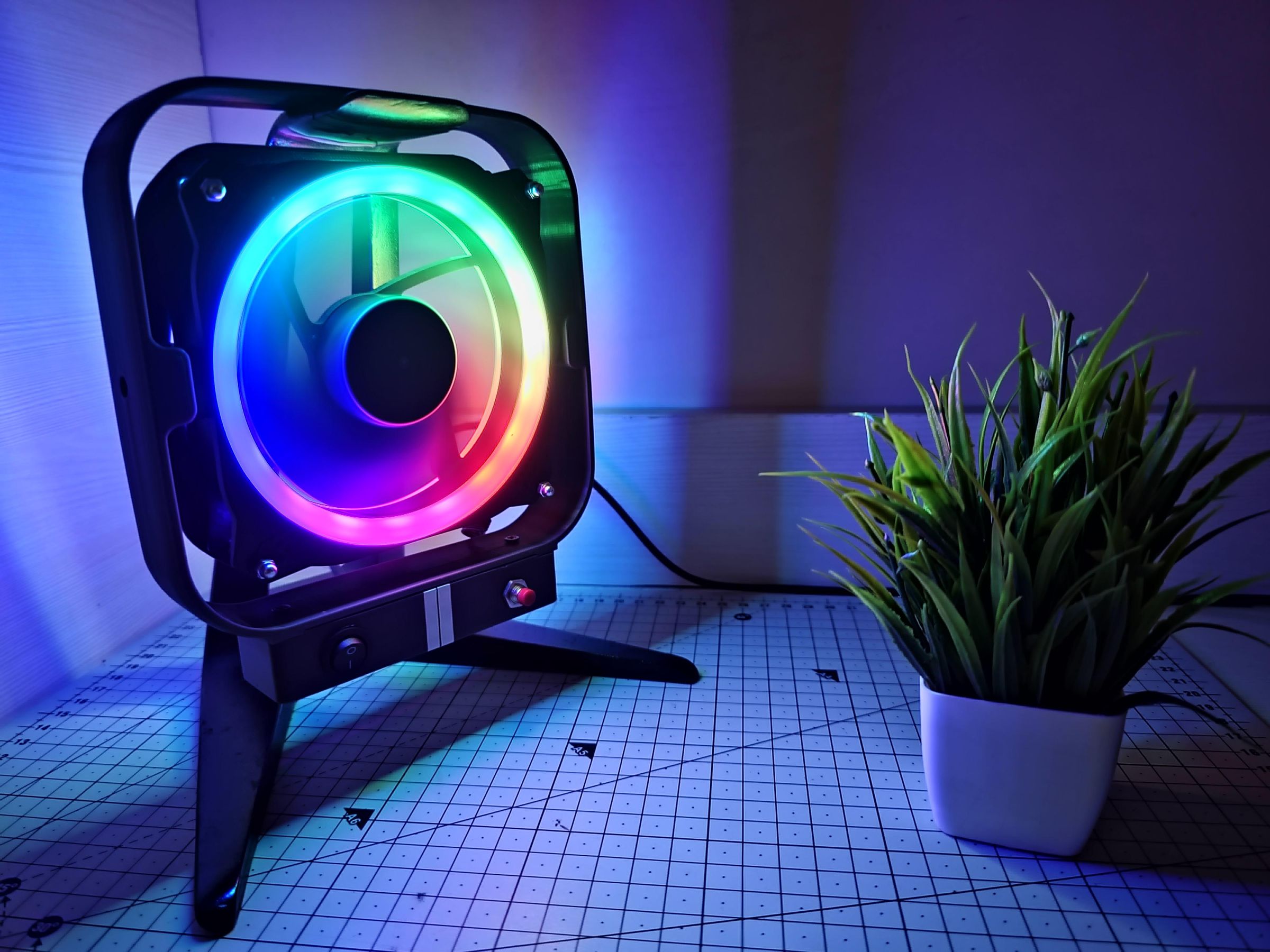 Neo Desktop Fan : 9 Steps (with Pictures) - Instructables
