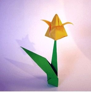 Origami Tulip