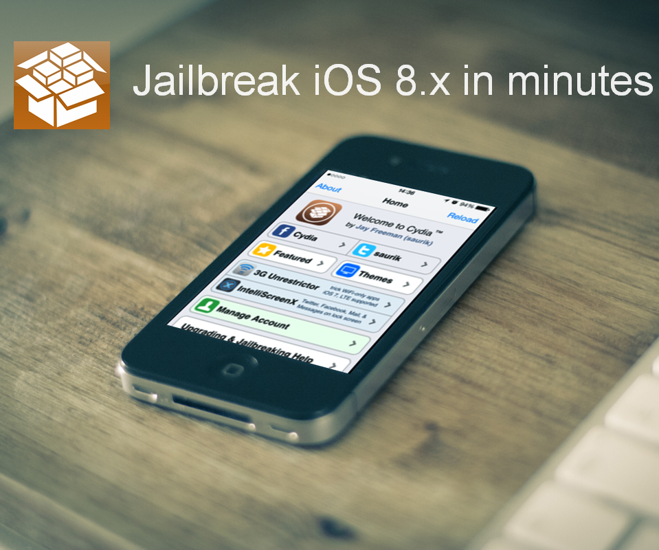 How to Jailbreak IPhone on IOS 8.x in Minutes With TaiG?