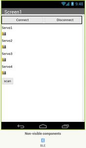App Inventor’ Designer Page: