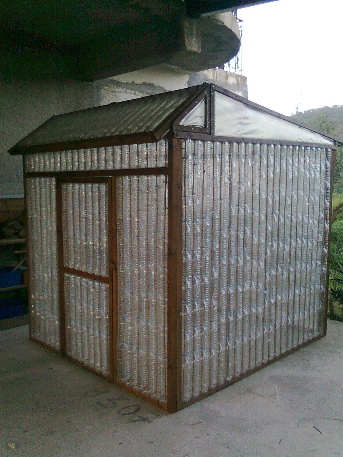 Plastic Bottle Green House