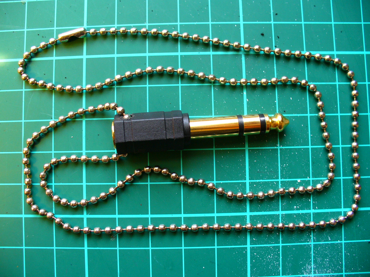 Make a 1/4 Inch Adaptor Necklace