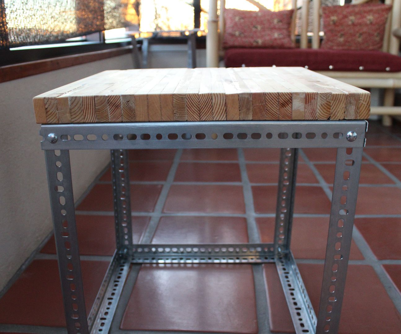 Modern/Industrial Pallet Table