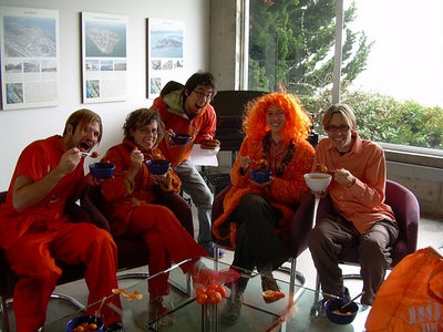 Carrot Ginger Soup - Orange Day Lunch