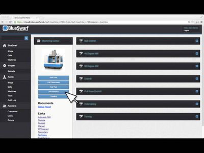 Click "Edit Machine"