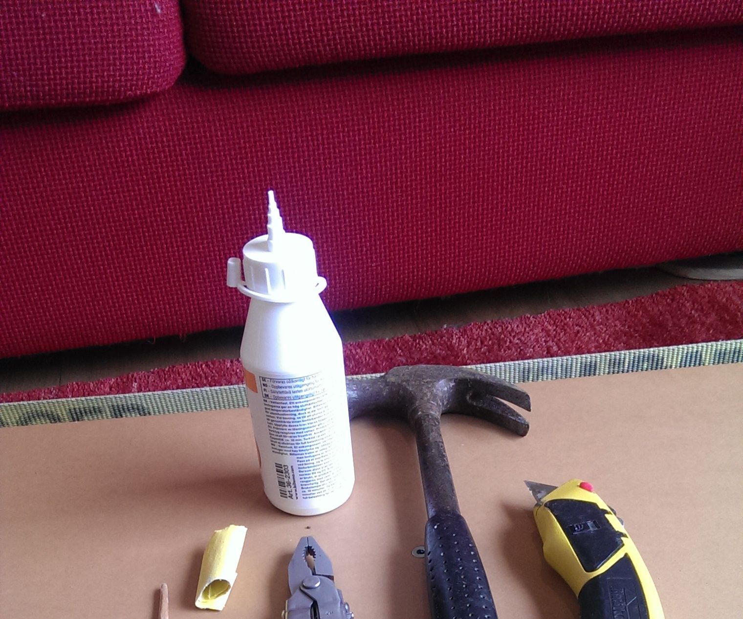 Loose Leg on Table Fix.