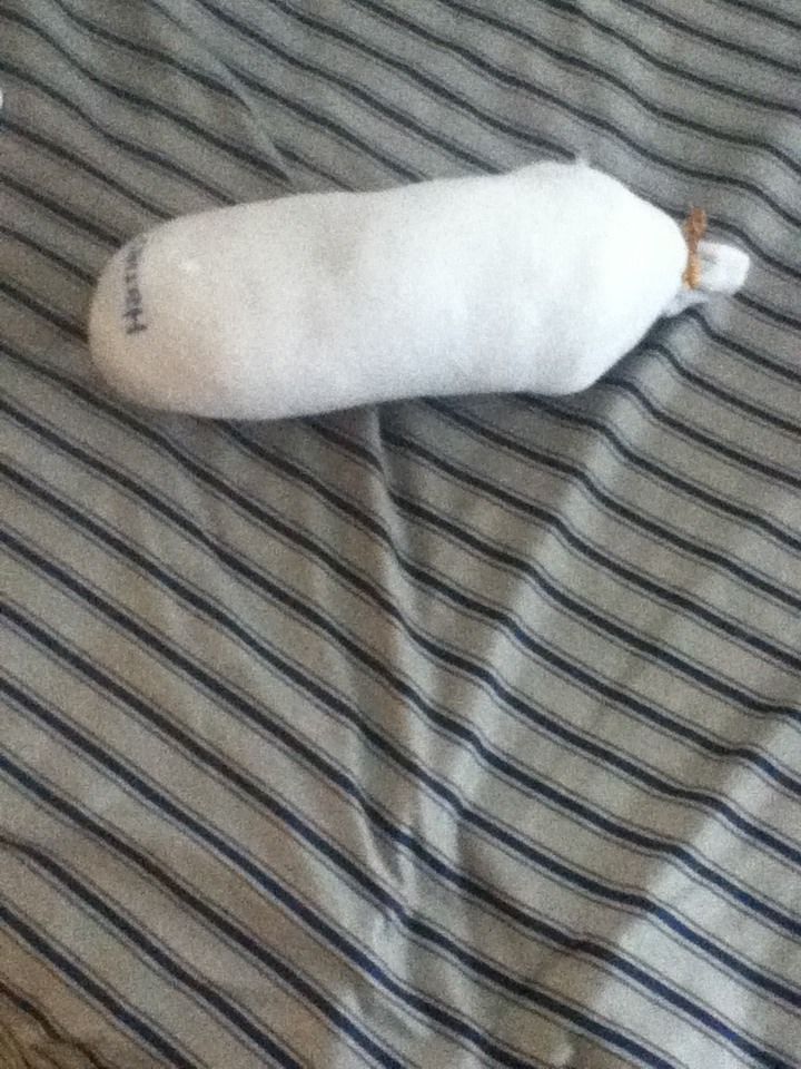homemade sock pillow v1.0