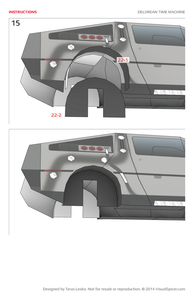 DeLorean BTTF Inspired Papercraft