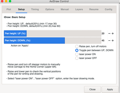 Install the Software and Set Up the Default Parameter