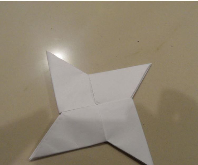 How to Make a Paper Ninja Star