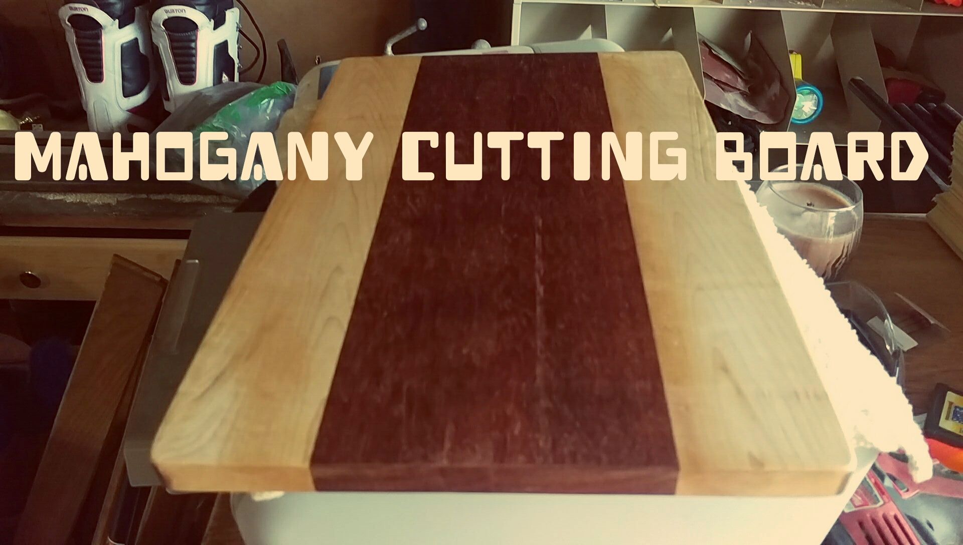 Mahogany Flooring Cutting Board